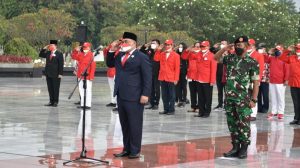 Peringati 76 tahun peristiwa heroik Merah Putih, DPP GPPMP gelar apel dan ziarah Merah Putih