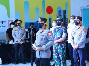 Kapolri ingatkan pentingnya vaksin untuk hadapi Omicron