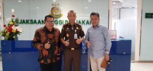 Ketum SMSI Firdaus, diskusi supremasi hukum dengan Kajati DKI Jakarta
