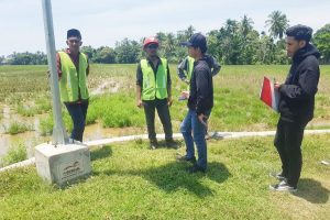Tim IRJ Group lakukan inspeksi PJUTS di Aceh Utara, pastikan pekerjaan sesuai SOP