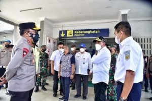 Gubernur Sumut tinjau kesiapan layanan mudik Lebaran di Stasiun KA Medan