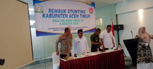 Pj Butapi Aceh Timur Mahyudin buka kegiatan Rembug Stunting