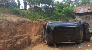 Mobil tabrak warung di Dairi, 2 warga Samosir tewas