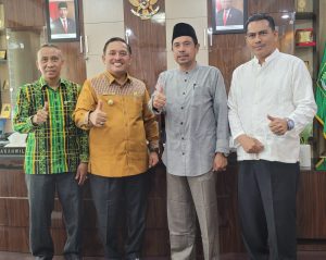 Walikota Subulussalam silaturahmi dengan Kakanwil Kemenag Aceh