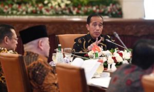 Bertemu Para Pimpinan Lembaga Negara, Presiden Jokowi Bahas Krisis Global