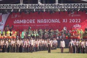 Pesan Kasad Kepada Peserta Jambore Nasional XI Tahun 2022