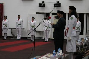 Paskibraka Kabupaten Landak Tahun 2022 resmi dikukuhkan Pj Bupati