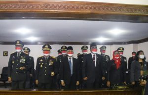 Pangdam IV/Diponegoro Bersama Forkopimda Jateng Ikuti Sidang Tahunan MPR 2022