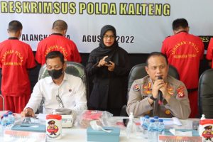 Polda Kalteng ungkap kasus penambangan emas tanpa izin