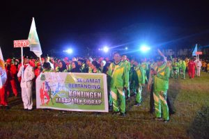 Porprov ke-17 Sulsel resmi dibuka, 232 Atlet Sidrap siap bersaing