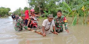 Kabupaten Pinrang Terendam Banjir Rob
