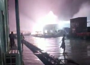 PLTU PT. Wanxiang Nikel Indonesia Terbakar 