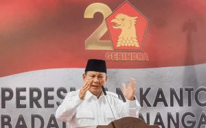 Ketum Gerindra Prabowo Subianto Jika Menang Pilpres Akan Ajak Semua Pihak Masuk Pemerintahan