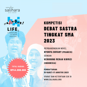 Kompetisi Debat Sastra Tingkat SMA 2023