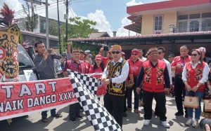 Pawai Budaya Naik Dango Ke-38 Di Kabupaten Landak Meriah