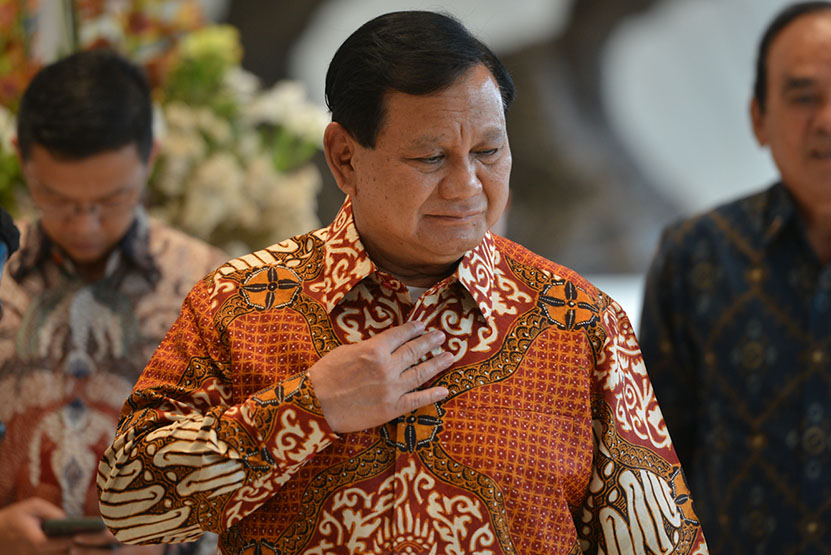 Menhan Prabowo Subianto: Pekerja Indonesia Harus Dapat Upah Layak dan Sejahtera