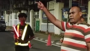 Meresahkan, Pekerja marka jalan di Medan dipungli preman