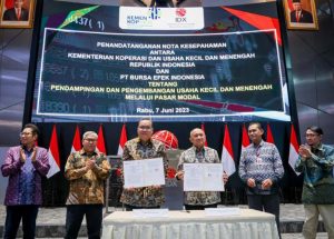 KemenKopUKM Berkolaborasi dengan BEI Percepat UMKM Listing di Bursa Saham