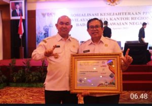 Pemerintah Landak Raih Peringkat 4 Kategori Implementasi Manajemen ASN