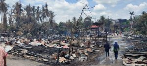 Kebakaran Hebat di Kampung Muhur, Siluq Ngurai, 197 Warga Kehilangan Tempat Tinggal