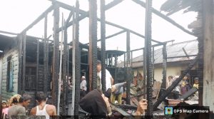Si Jago Merah Hanguskan 1 Rumah dan 4 Rumah Lainnya Ikut Terdampak.