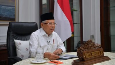 Wapres Ma’ruf Amin Tekankan  Pentingnya Proses Pemilu Yang Berfokus pada Isu Kunci Perilaku Demokratis