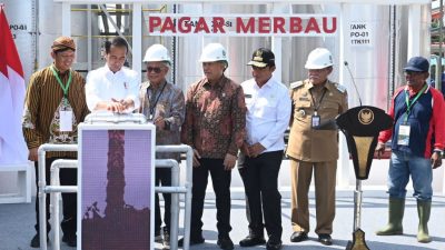 Presiden Jokowi Resmikan Pabrik Minyak Makan Merah di Deli Serdang