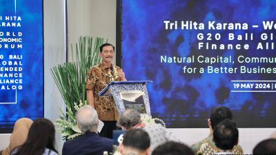 Menko Marves: GBFA Menjadi Dasar Bagi Perubahan Transformasi Percepatan Ekonomi