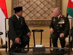 Temui Raja Jordania, Menhan Prabowo Bahas Krisis Kemanusiaan di Gaza, Palestina