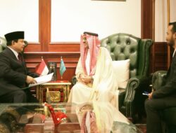 Menhan Prabowo Menerima Kunjungan Dubes Arab Saudi, Bahas Penguatan Kolaborasi Pertahanan