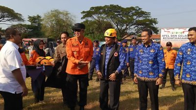 Apel dan Geladi Kesiapsiagaan BPBD Kota Cirebon Antisipasi Bencana Hidrometeorologi