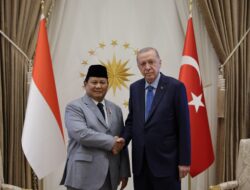 Temui Presiden Erdoğan, Menhan Prabowo Bahas Kerja Sama Pertahanan RI – Turki