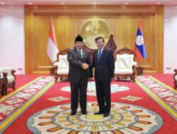 Bahas Peningkatan Kerja Sama Pertahanan, Menhan Prabowo Bertemu Presiden dan PM Laos
