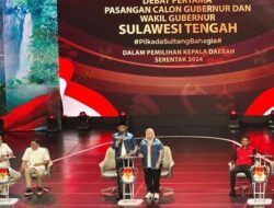 Debat Kandidat Pilgub Sulteng 2024: Anwar Hafid Tegaskan Komitmennya Soal Pendidikan dan Lingkungan