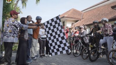 Sebatik Fest 2024, Gelorakan Bangga Berbatik Sambil Gowes Bersama