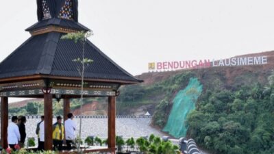 Presiden Jokowi resmikan Bendungan Lau Simeme di Deli Serdang