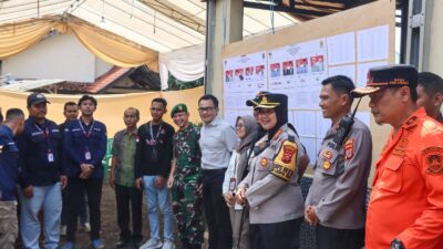 Kapolresta Cirebon Bersama Forkopimda Laksanakan Monitoring TPS Pilkada Serentak 2024