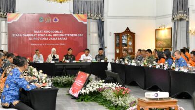 Siaga Darurat Bencana Hidrometeorologi, Kota Cirebon Terima Bantuan Logistik dan Dana Siap Pakai