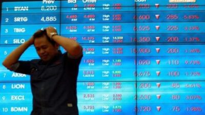IHSG Senin Melemah -4,52 Persen, Ditutup di Level 5.342