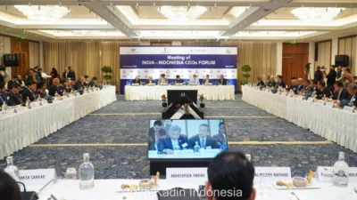 Ketum Kadin Anindya Bakrie Sampaikan Hasil CEO Forum Indonesia-India kepada Presiden Prabowo