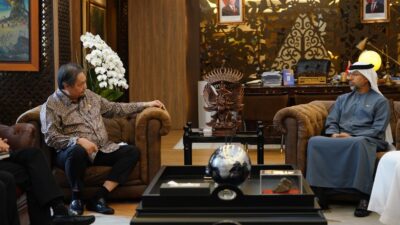Bertemu Menteri Energi dan Infrastruktur Persatuan Emirat Arab, Menko Airlangga Bahas Kerjasama Sektor Energi