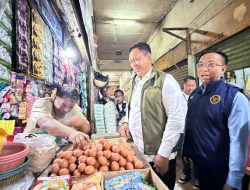 Pantau Harga Kebutuhan Pokok Nataru, Jajaran BULOG Sidak dan Monitoring Harga Pangan