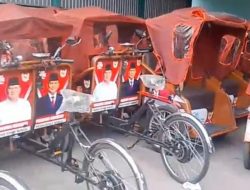 Presiden Prabowo Salurkan 100 Becak Listrik Gratis Tahap Awal untuk Tukang Becak Sepuh di Blora