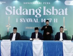 Pemerintah Tetapkan 1 Syawal 1447 H Jatuh pada 21 Maret 2026