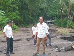 Banjir Lahar Dingin Gunung Lewotobi, Akses Jalan Putus Sepanjang 2 KM 