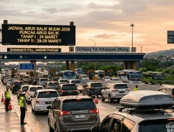 Arus Balik di Tol Trans Jawa Terpantau Lancar, 2,9 Juta Kendaraan Telah Masuk Jakarta