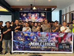 Kapolres Landak Resmi Buka Turnamen Mobile Legends Kapolri Cup 2026 Tingkat Polres Landak