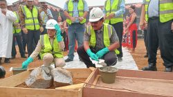 Bupati Karolin Bersama Groundbreaking Pabrik Kelapa Sawit PT. NSA di Banyuke Hulu