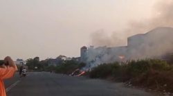 Polisi Selidiki Dugaan Keterlibatan Anak-Anak dalam Kebakaran Lahan Eks Bandara Temindung Samarinda