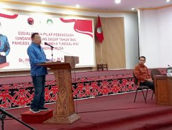 Cornelis Gelar Sosialisasi 4 Pilar MPR RI di Landak, Ratusan Mahasiswa Hadir